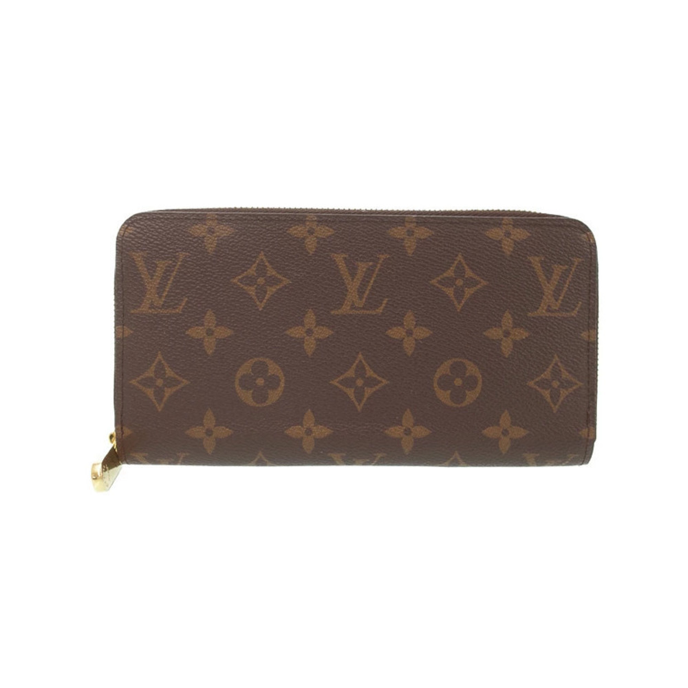 Louis Vuitton Monogram Zippy Wallet Round Zipper Long